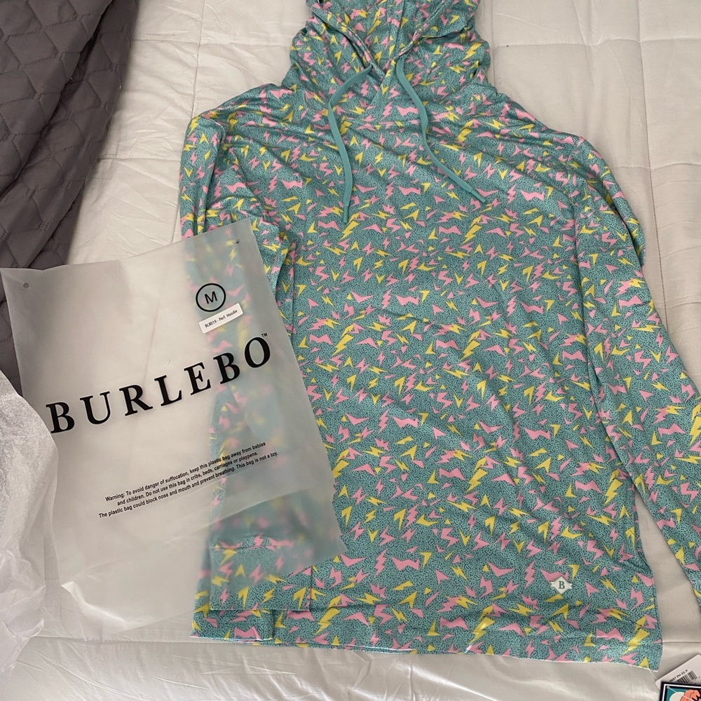 NEW Burlebo Performance Hoodie- Men’s Medium